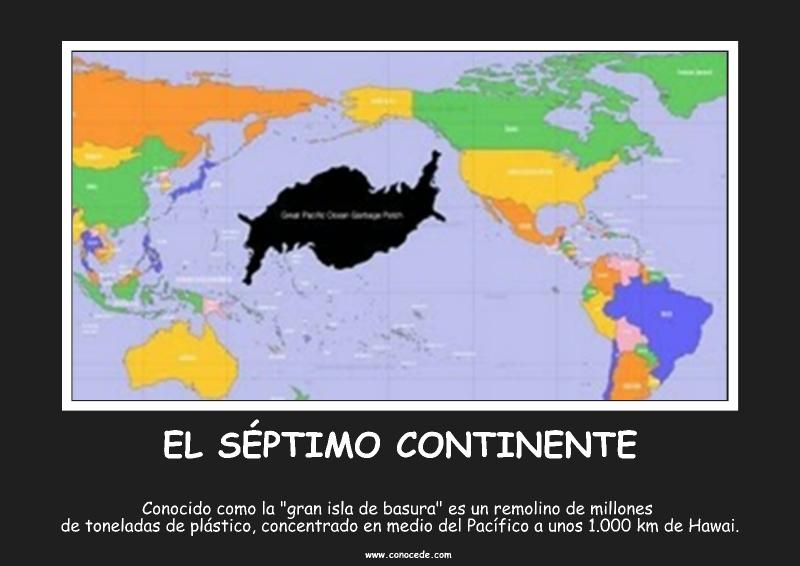 Se está formando otro continente, lamentablemente construido con plástico y basura