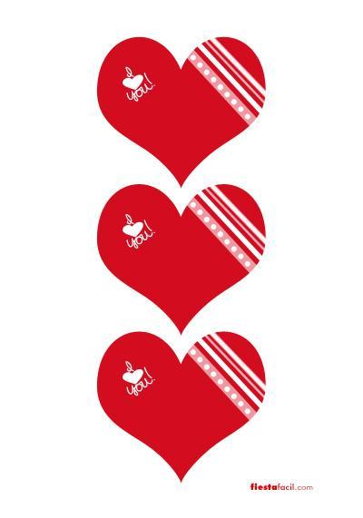 imprimibles corazones fiestafacil