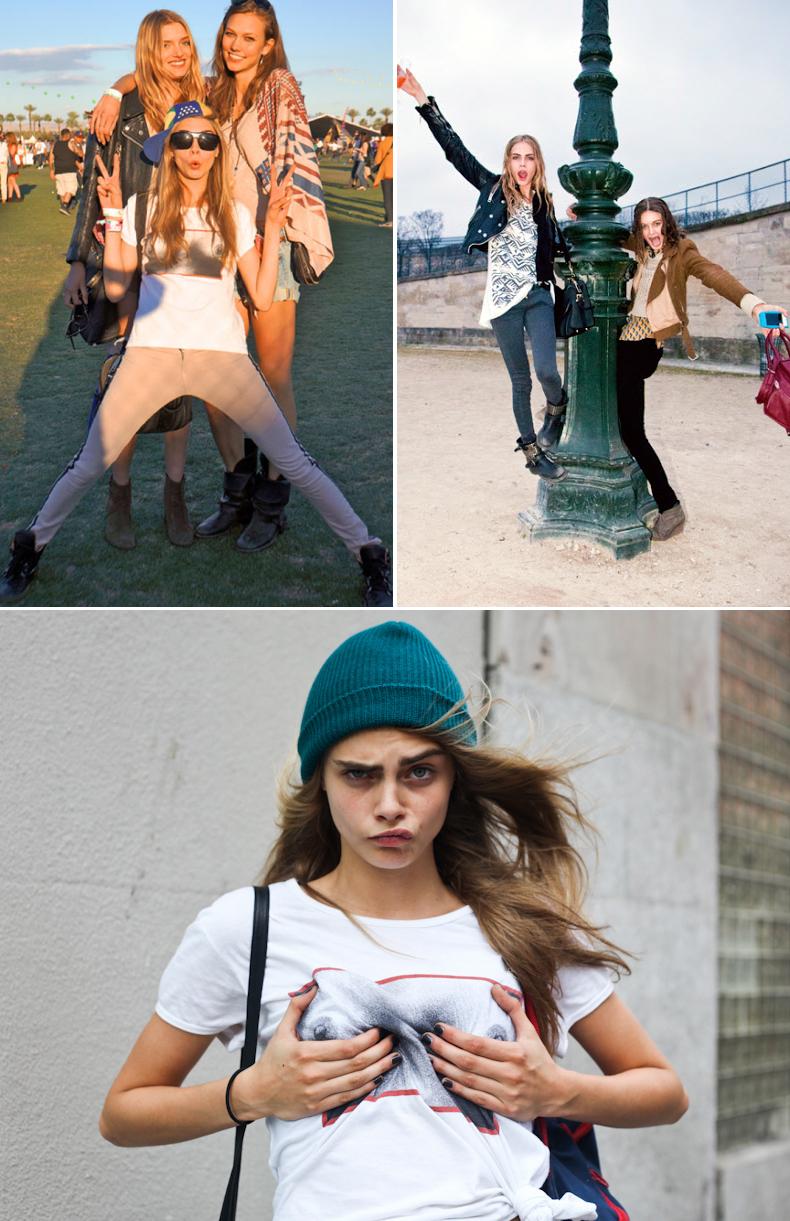 CARA DELEVINGNE STYLE ICON