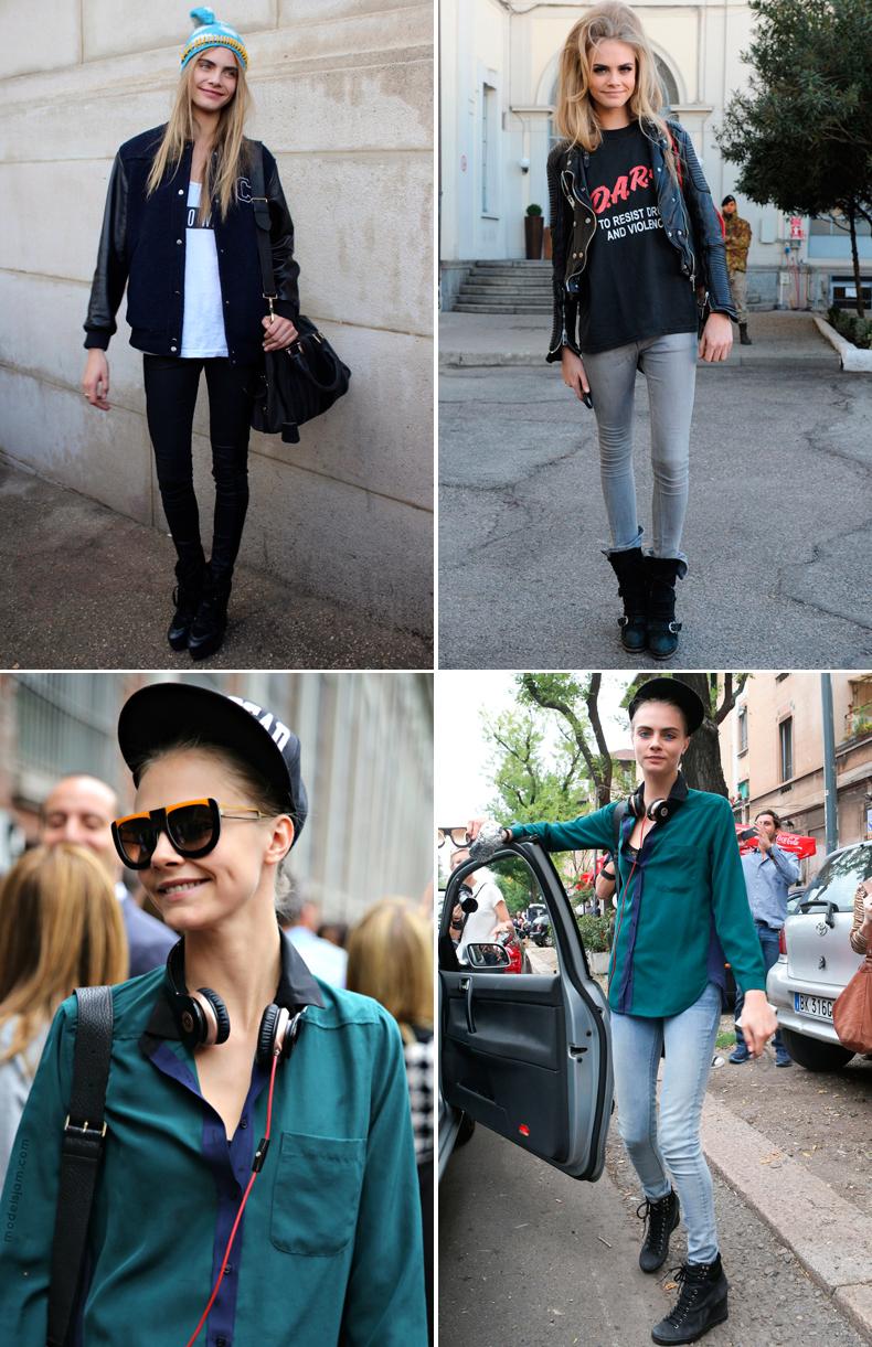 CARA DELEVINGNE STYLE ICON