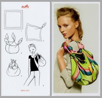 Más ideas para usar un pañuelo