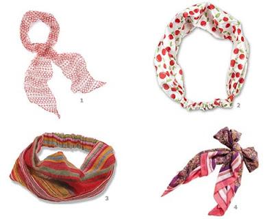 Más ideas para usar un pañuelo