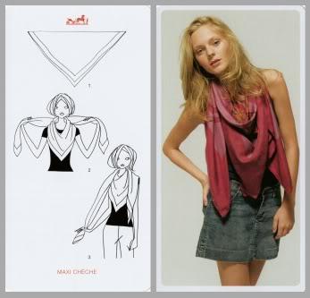 Más ideas para usar un pañuelo