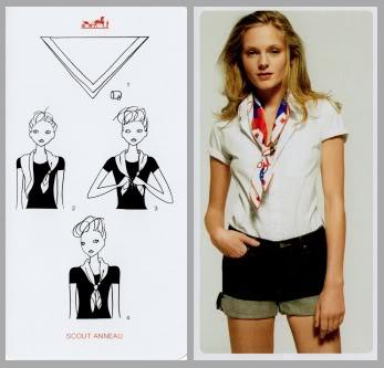 Más ideas para usar un pañuelo