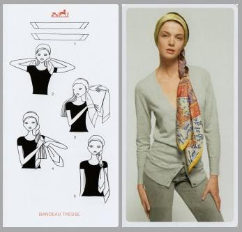 Más ideas para usar un pañuelo