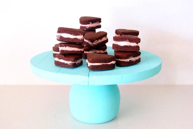 Galletas de chocolate (o un bonito regalo de San Valentín)