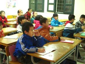 Unos de mis alumnos de las clases de inglés en Vietnam 