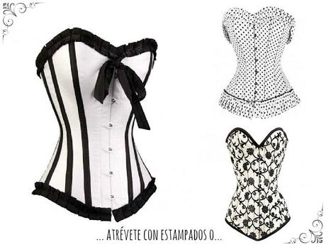 Corsés para novias sensuales ... ¿te atreves?