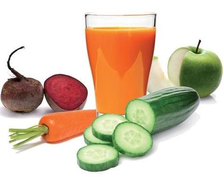 Jugos o zumos de frutas y verduras que potencian la salud
