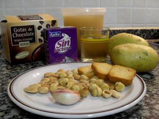 Crema de calabaza con reducción de Módena // Conejo con chocolate