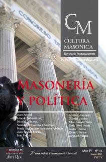 Masonería y política, en el último número de “Cultura Masónica”