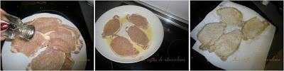 Cinta de lomo a la bechamel de champiñones