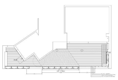 PLANO Diseño moderno de jardín en ático