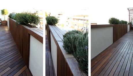 foto 02 Diseño moderno de jardín en ático