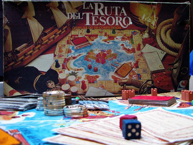 JUEGOS DE MESA MÍTICOS: LA RUTA DEL TESORO