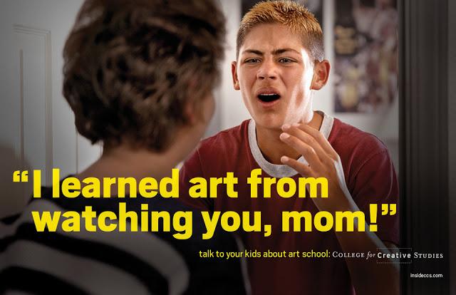 Su hijo quiere ser diseñador, hable con él.