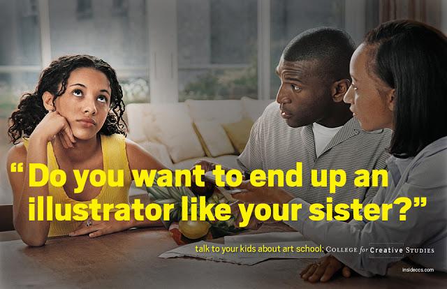 Su hijo quiere ser diseñador, hable con él.