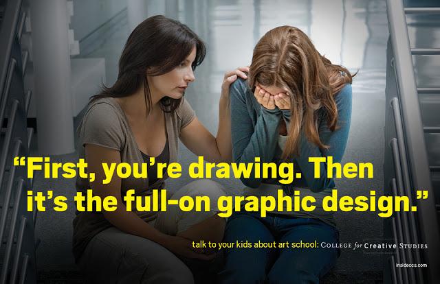 Su hijo quiere ser diseñador, hable con él.