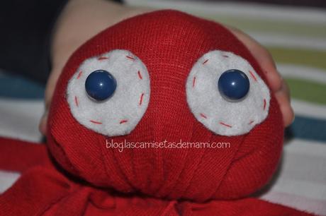 DIY: un pulpo de tela DIY pulpo tela 9