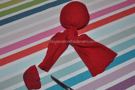 DIY: un pulpo de tela DIY pulpo tela 6