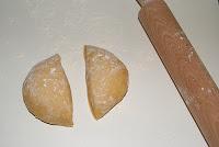 Raviolis caseros rellenos de marisco