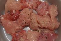 Fideos chinos con pollo y gambas