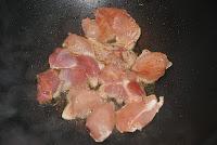 Fideos chinos con pollo y gambas