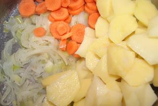 Crema de calabaza con fakkas