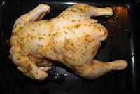 Pollo asado al Tomillo