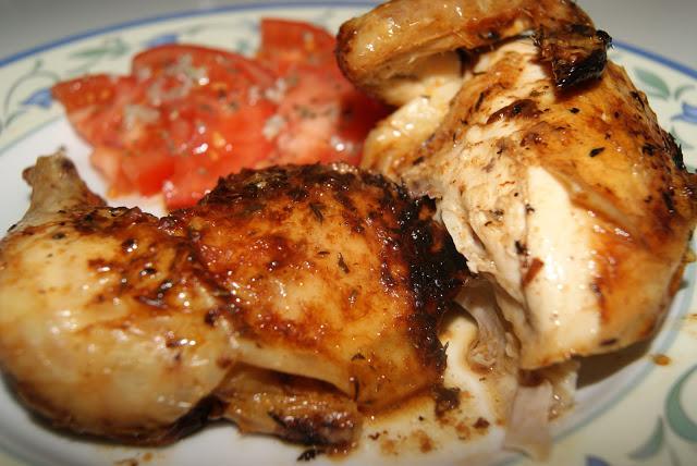 Pollo asado al Tomillo