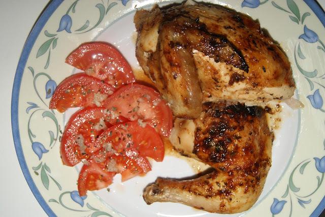 Pollo asado al Tomillo