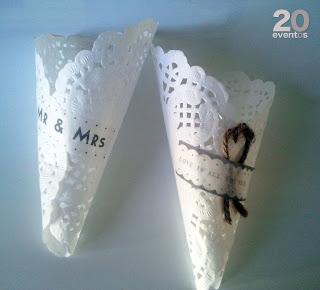 Nos gusta la blonda / We love doily paper