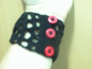 BRAZALETE A GANCHILLO DE BIBI