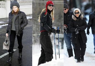 MODA SOBRE LA NIEVE MODA SOBRE LA NIEVE