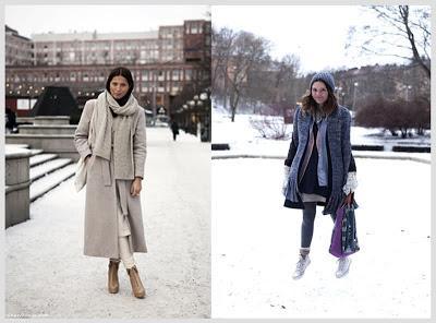 MODA SOBRE LA NIEVE MODA SOBRE LA NIEVE