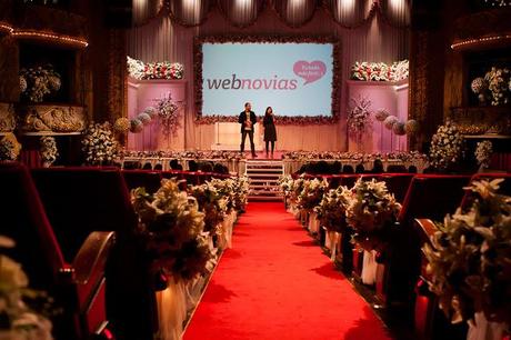 Coctel y teatro en la presentacion oficial de Webnovias