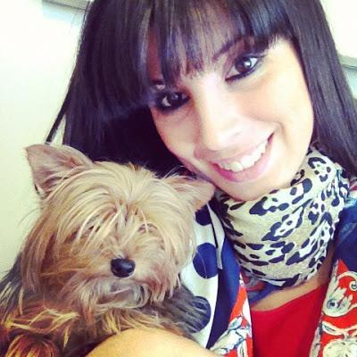 Hoy no pasamos frío- Abrigo de pelo azul marino