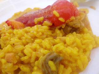 Arroz caldoso con verduras, de Manolo