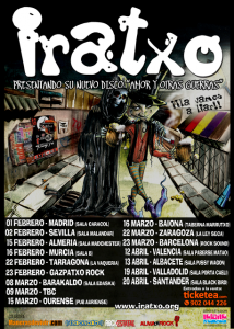 IRATXO: PRESENTACIÓN EN MADRID Y FECHAS GIRA.