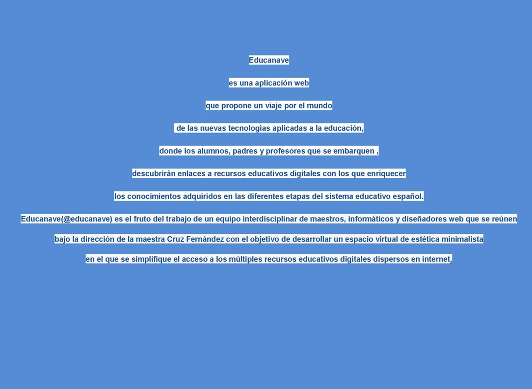 Educanave: recursos educativos para PDI