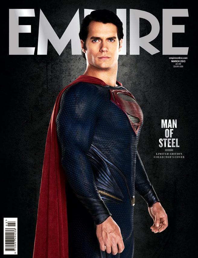 Superman en portada de Empire magazine