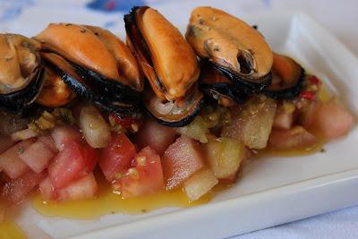 Salmonetes con Lima. Reduciendo calorías.