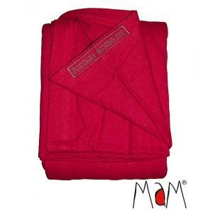 MamEco fulares portabebes algodón cáñamo semielástico rojo