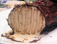 Tronco de Chocolate y Moka.