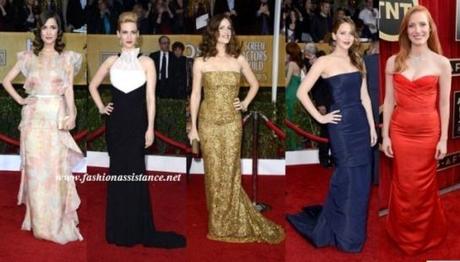 Las mejor vestidas en los Premios del Sindicato de Actores. Elije a tu favorita Las mejor vestidas en los Premios del Sindicato de Actores. Elije a tu favorita