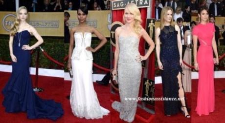 Las mejor vestidas en los Premios del Sindicato de Actores. Elije a tu favorita Las mejor vestidas en los Premios del Sindicato de Actores. Elije a tu favorita