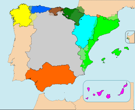 REGIONALISMO Y NACIONALISMO EN ESPAÑA (PRIMERA PARTE) REGIONALISMO Y NACIONALISMO EN ESPAÑA (PRIMERA PARTE)