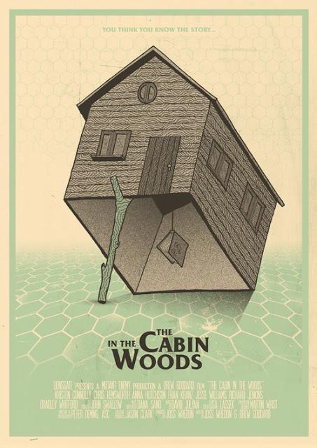 Afiches: The Cabin in the Woods + Cuadro bizarro