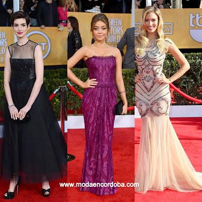 Moda y Tendencia en los Premios SAG.El Azul Noche , el elegido por las actrices.