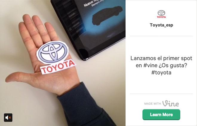 Toyota Vine Twitter